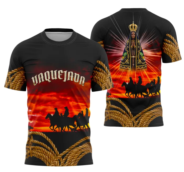 Camisa Vaquejada Cavalgada Rodeio Personalizada