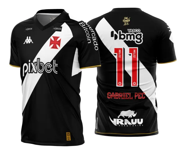 Arte Vetor Camisa Vasco da Gama Titular 2023-24