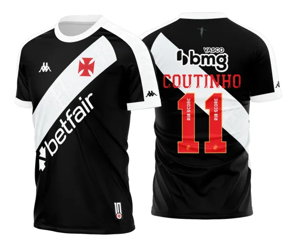 Arte Vetor Camisa Vasco da Gama Titular 2024 - 2025