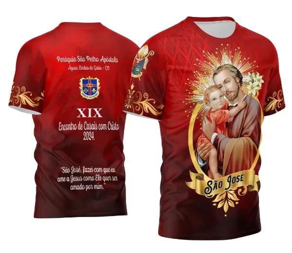 Camisa Vetor Religião São José