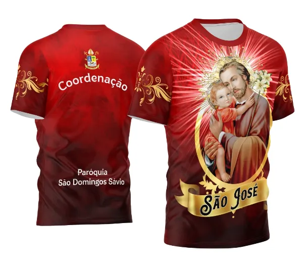Camisa Vetor Religião São José