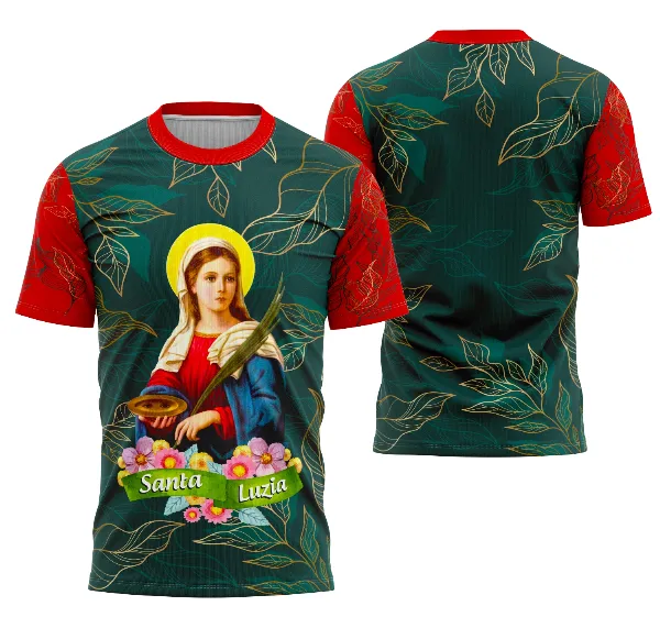 Estampa Camisa Santa Luzia 2024 Modelo 01