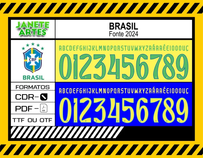 Fonte Oficial Seleção Brasil 2024