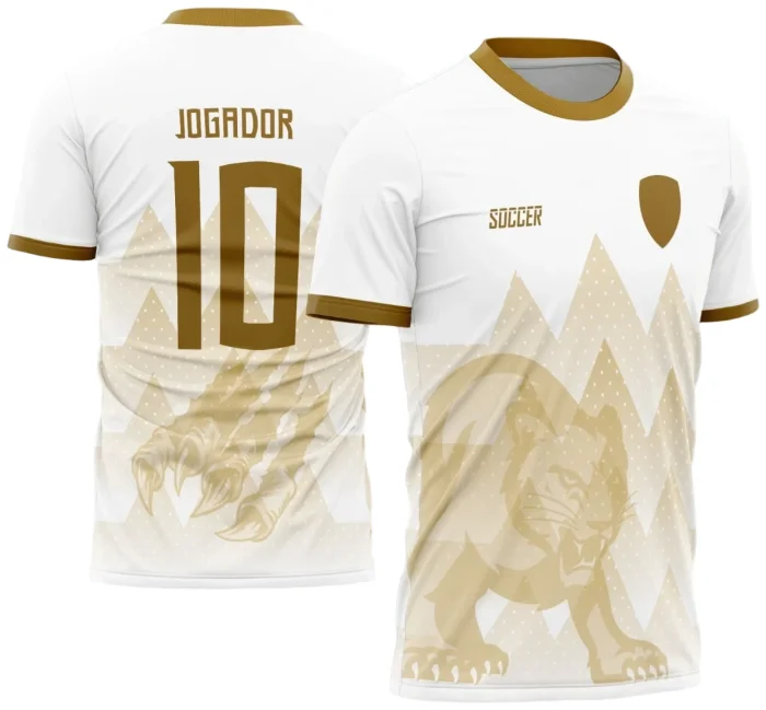 InterClasse Arte Vetor Camisa 2023 Pantera Dourada