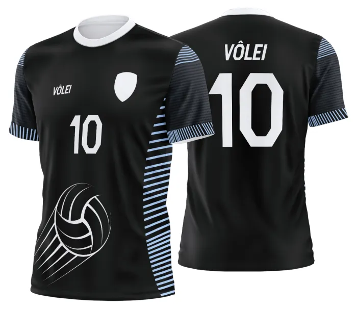 Arte Uniforme de Vôlei Personalizado Profissional
