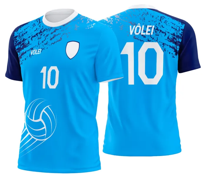 Arte Uniforme de Vôlei Personalizado Profissional