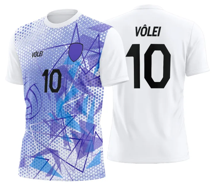 Arte Uniforme de Vôlei Personalizado Profissional