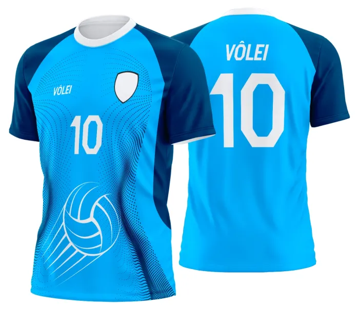 Arte Uniforme de Vôlei Personalizado Profissional