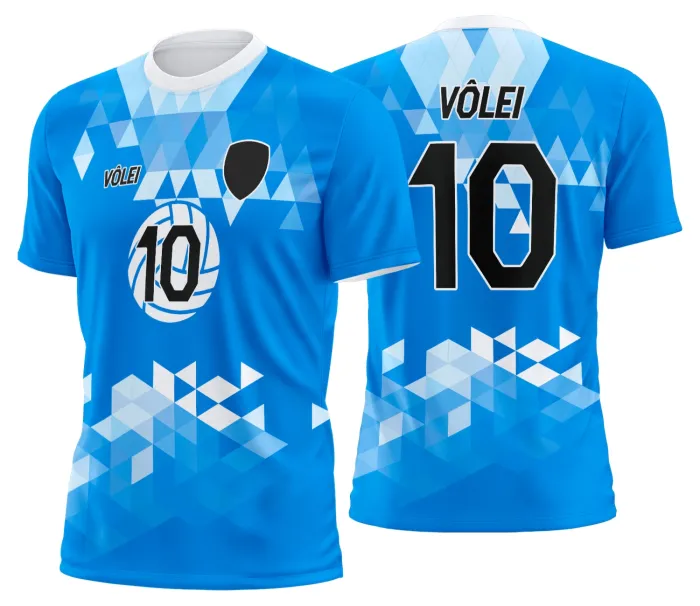 Arte Uniforme de Vôlei Personalizado Profissional